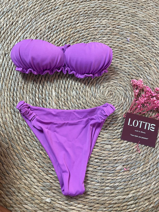 Purple bikini set